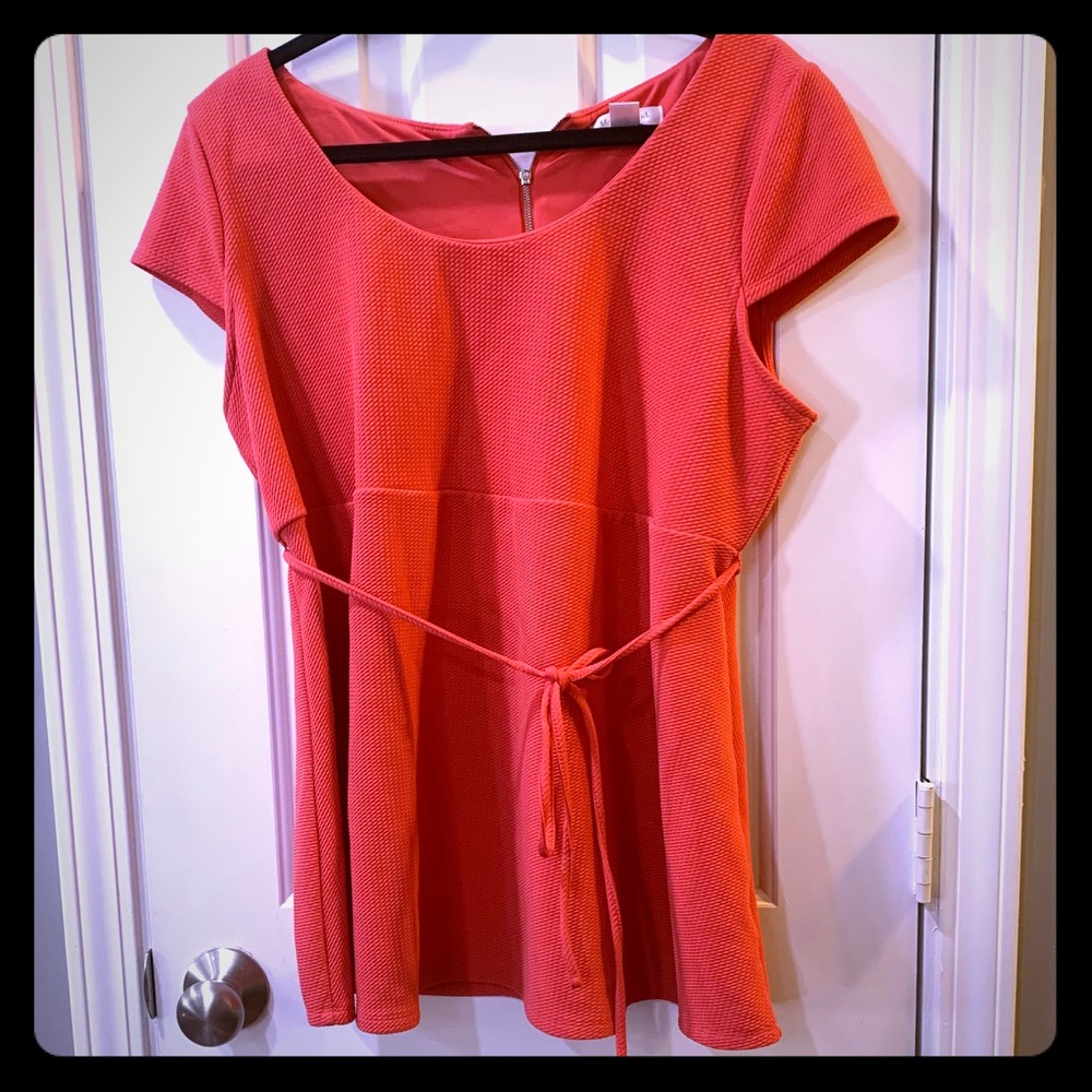 Cap sleeve Maternity Blouse